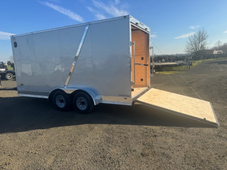 New 2026 CONTINENTAL CARGO VHW7X16/10K TA3 Cargo / Enclosed Trailer PLUS 12"EXTRA HEIGHT