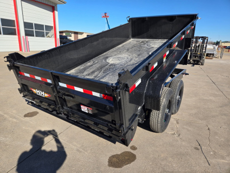 New 2026 H&H Trailers 83x14 Industrial Dump Trailer 14K Scissor Dump Trailer