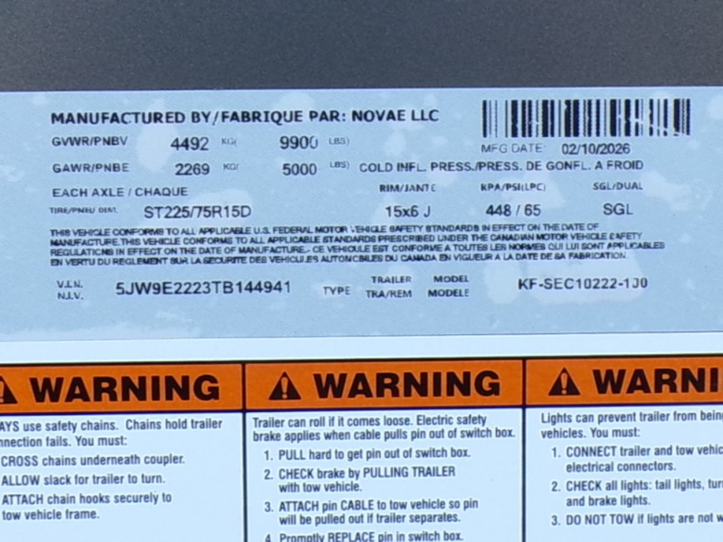 New 2026 Formula Conquest 8.5 x 22 Cargo / Enclosed Trailer