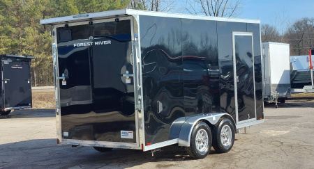 New 7 X 14 CARGO ENCLOSED AMERA-LITE BY FOREST RIVER POLYCOMPOSITE EXTERIOR 2026 ALL ALUMINUM
