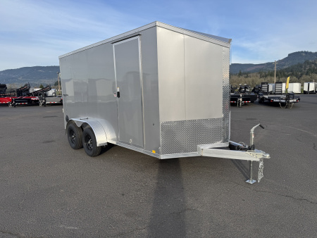 New 2026 Formula Triumph 7x14 Aluminum Enclosed Trailer 7k GVWR