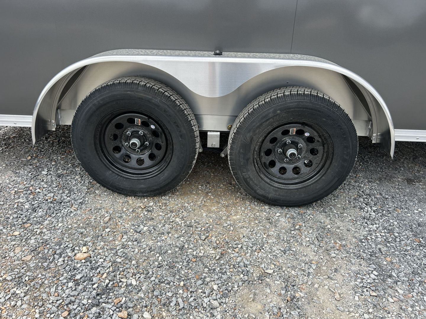 New 2026 ALCOM 7'x16' Aluminum Enclosed Trailer