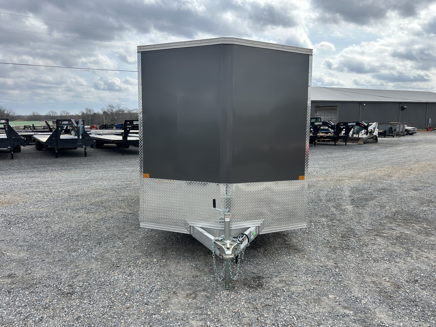 New 2026 ALCOM 7'x16' Aluminum Enclosed Trailer