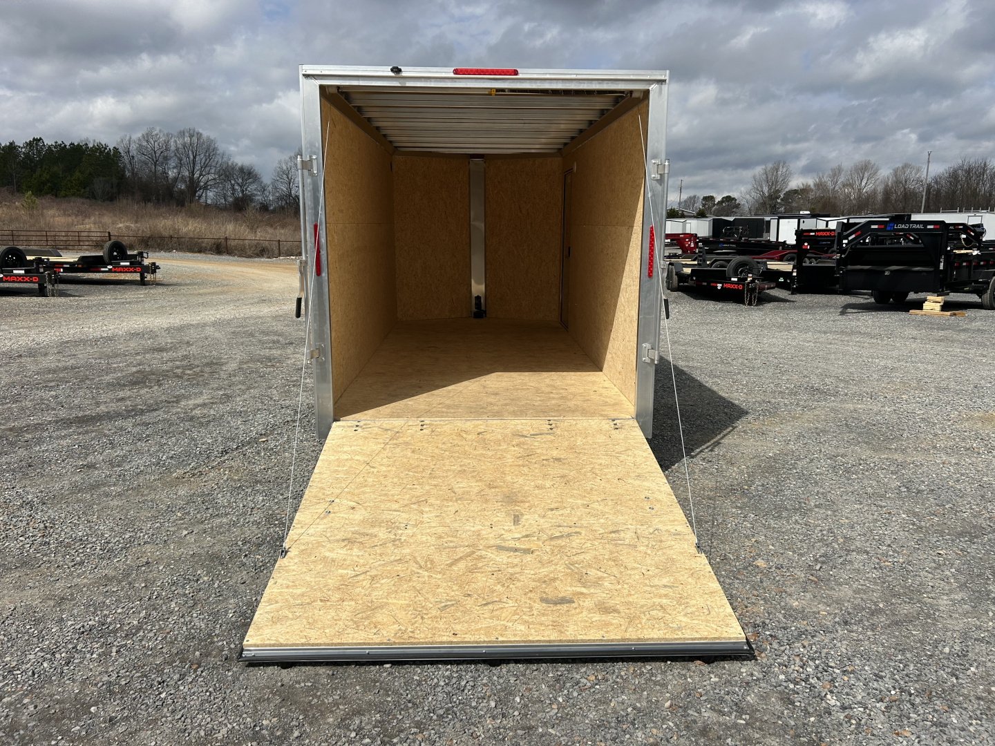 New 2026 ALCOM 7'x16' Aluminum Enclosed Trailer