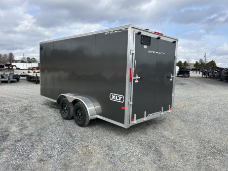 New 2026 ALCOM 7'x16' Aluminum Enclosed Trailer