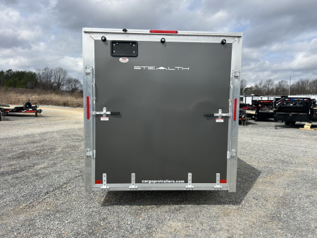 New 2026 ALCOM 7'x16' Aluminum Enclosed Trailer