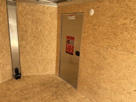 New 2026 ALCOM 7'x16' Aluminum Enclosed Trailer