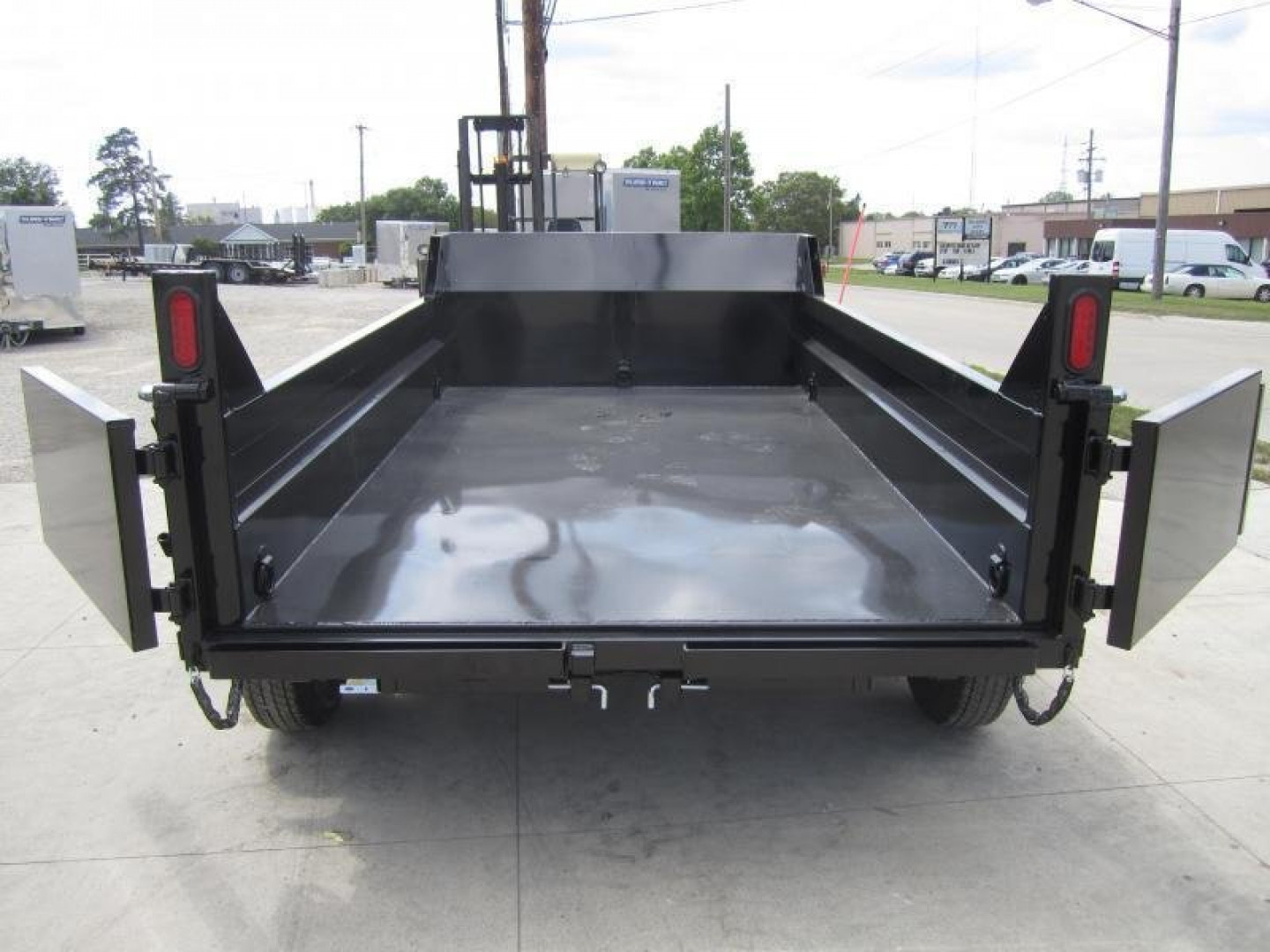 New 2026 Sure-Trac 72 IN x 10 LProfile 10K Single Ram Dump Dump Trailer