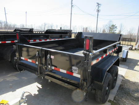 New 2026 Sure-Trac 72 IN x 10 LProfile 10K Single Ram Dump Dump Trailer