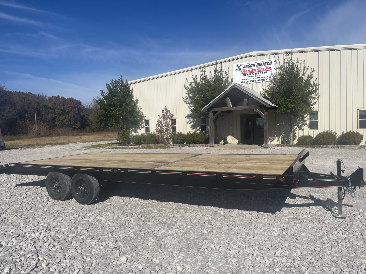 New 2026 Trailblazer 102X24 DECKOVER 10K Deckover Trailer