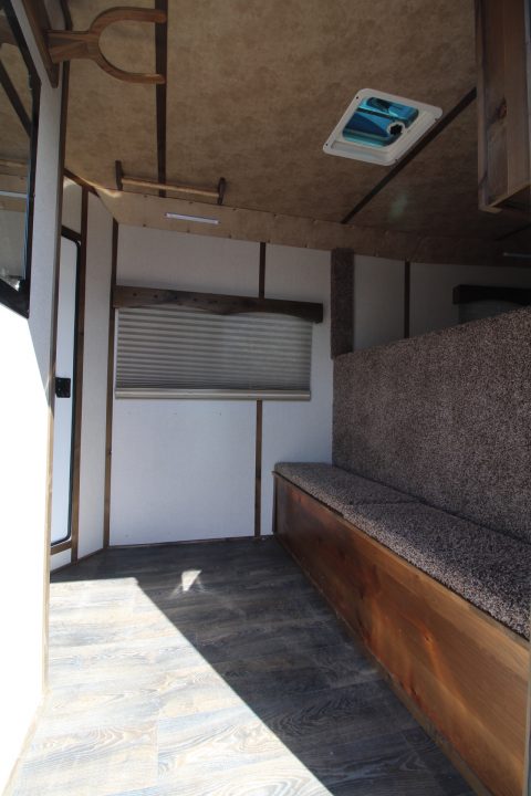 Used 2024 Trails West Sierra 5x5 Comfort pkg. 3 Horse Trailer - Side Tack