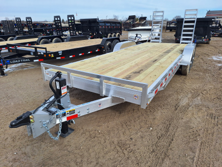 New 2026 H&H Trailers 82x22 Aluminum Equipment Trailer