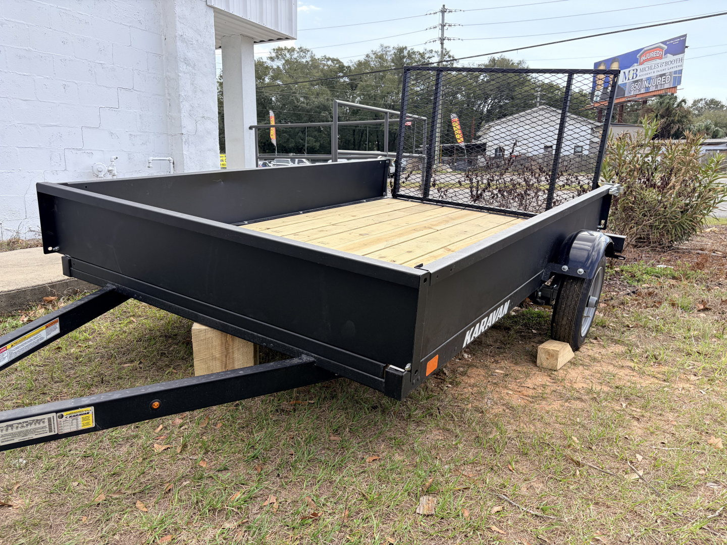 Karavan Trailer Ramp New 2026 Karavan KHU-2000-60-8-WL 5X8SA STEEL SIDE Utility Trailer for ...