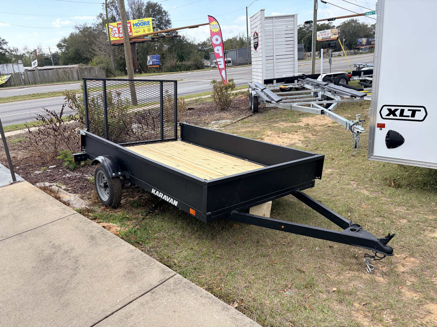 Karavan Trailer Ramp New 2026 Karavan KHU-2000-60-8-WL 5X8SA STEEL SIDE Utility Trailer for ...