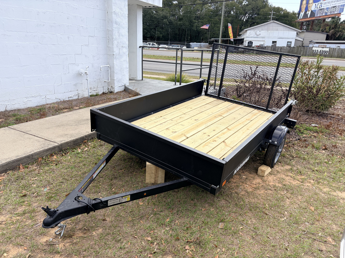 Karavan Trailer Ramp New 2026 Karavan KHU-2000-60-8-WL 5X8SA STEEL SIDE Utility Trailer for ...