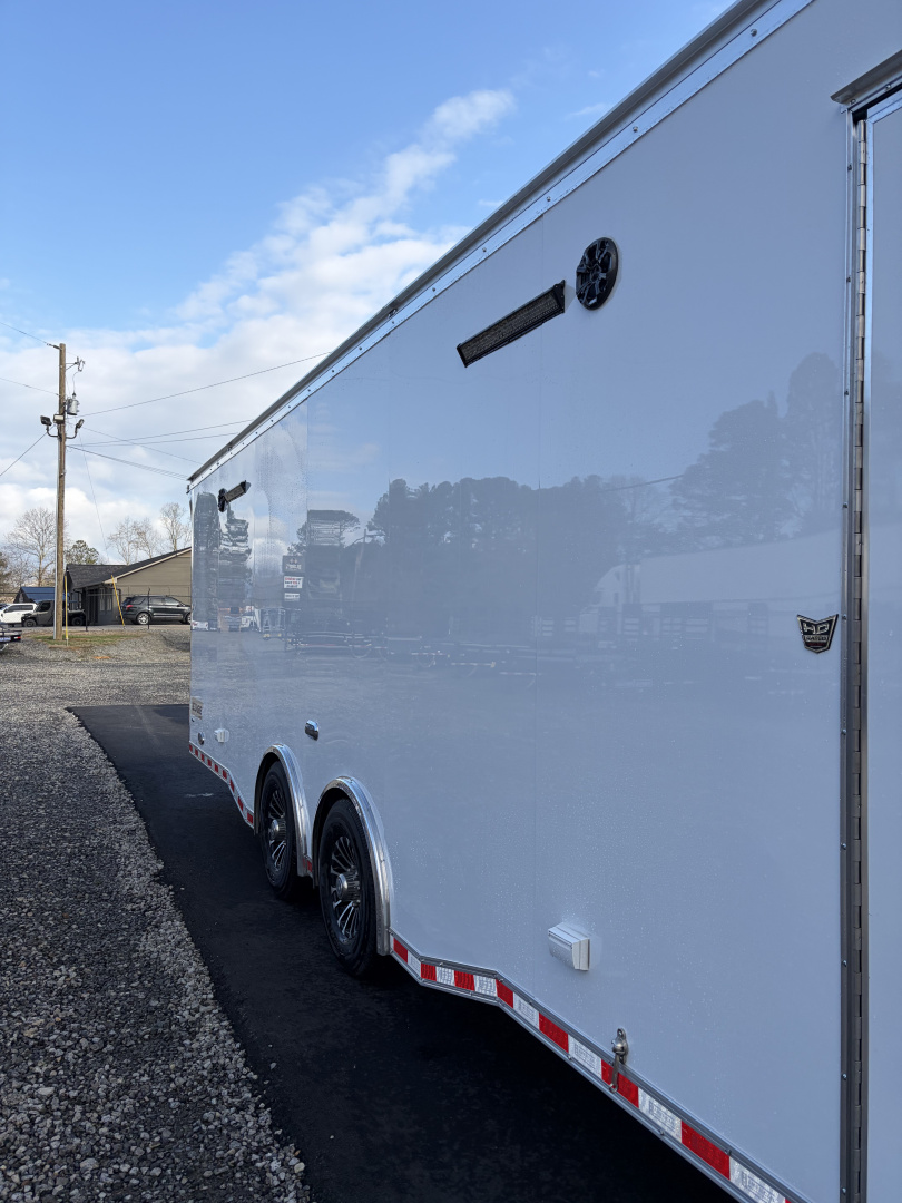 New 2026 Haulmark EDGE 32 Race Trailer With Turbo II Package, Polycor, Insulated