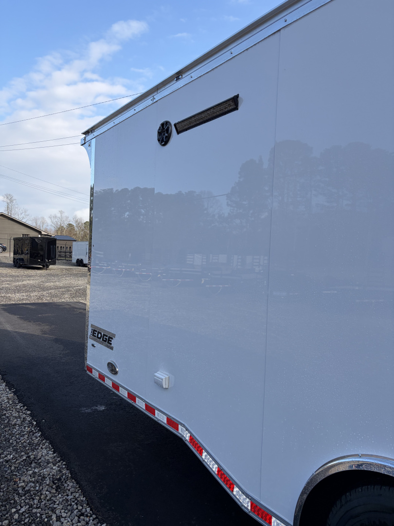 New 2026 Haulmark EDGE 32 Race Trailer With Turbo II Package, Polycor, Insulated