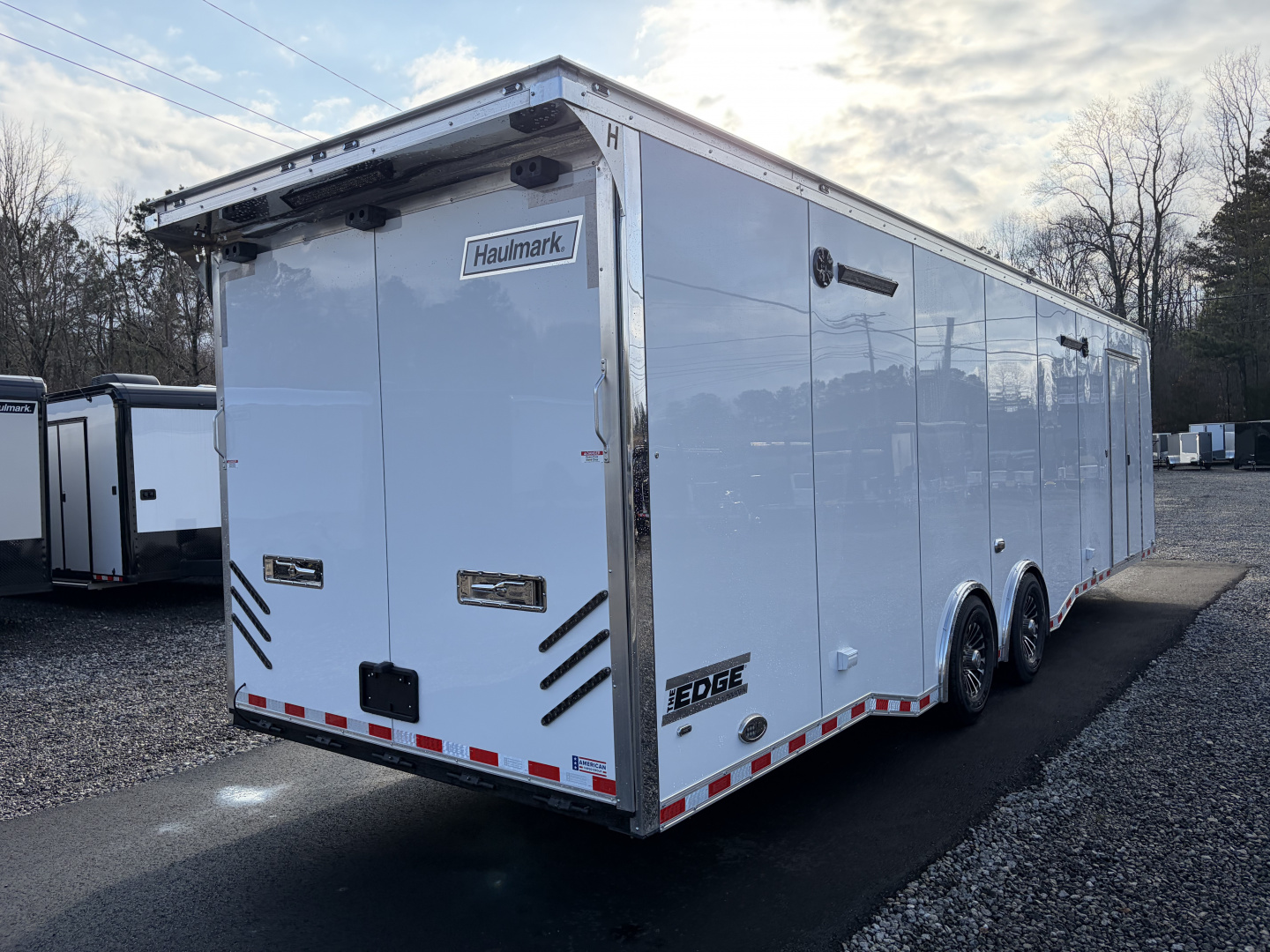 New 2026 Haulmark EDGE 32 Race Trailer With Turbo II Package, Polycor, Insulated