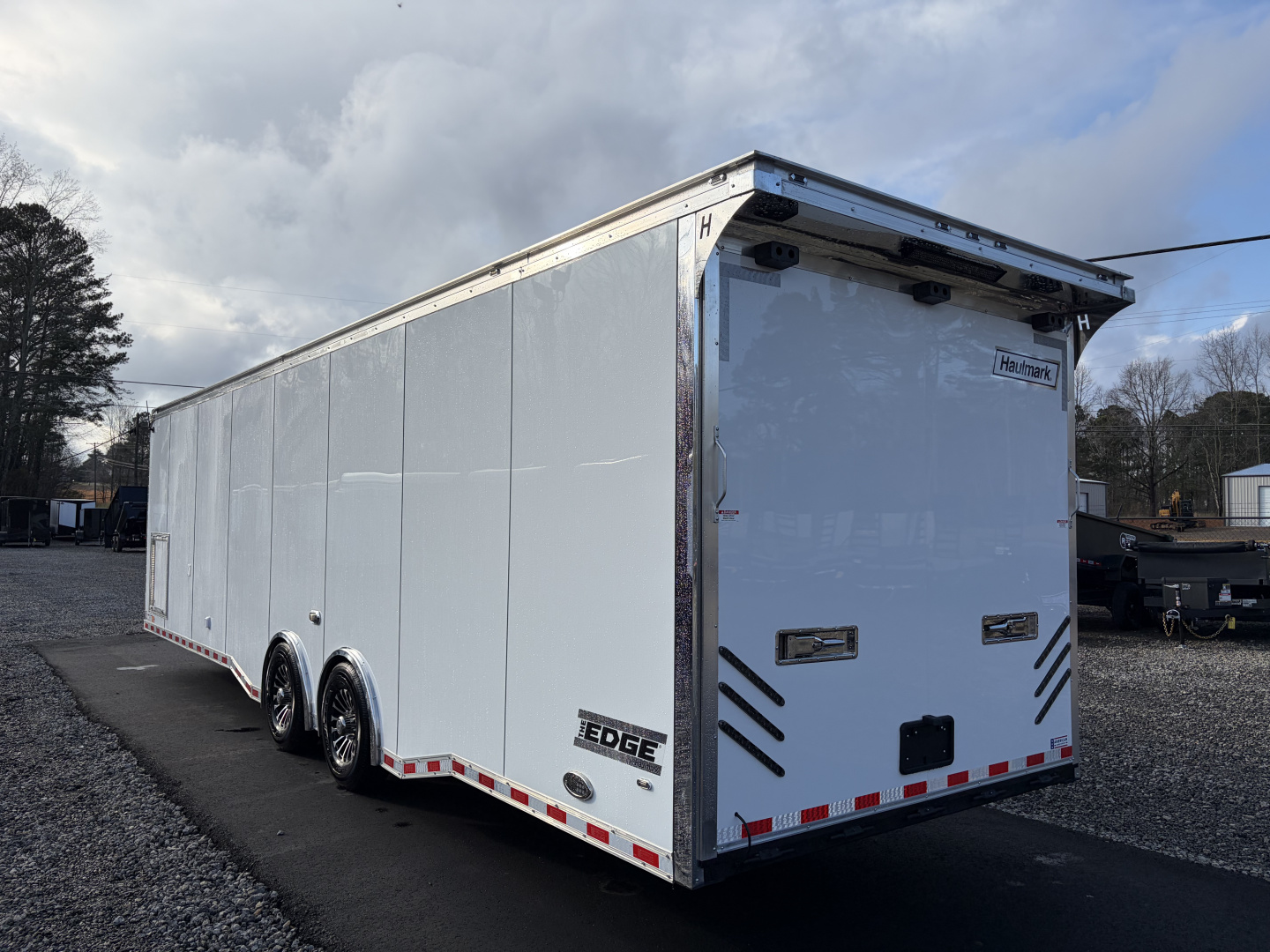 New 2026 Haulmark EDGE 32 Race Trailer With Turbo II Package, Polycor, Insulated
