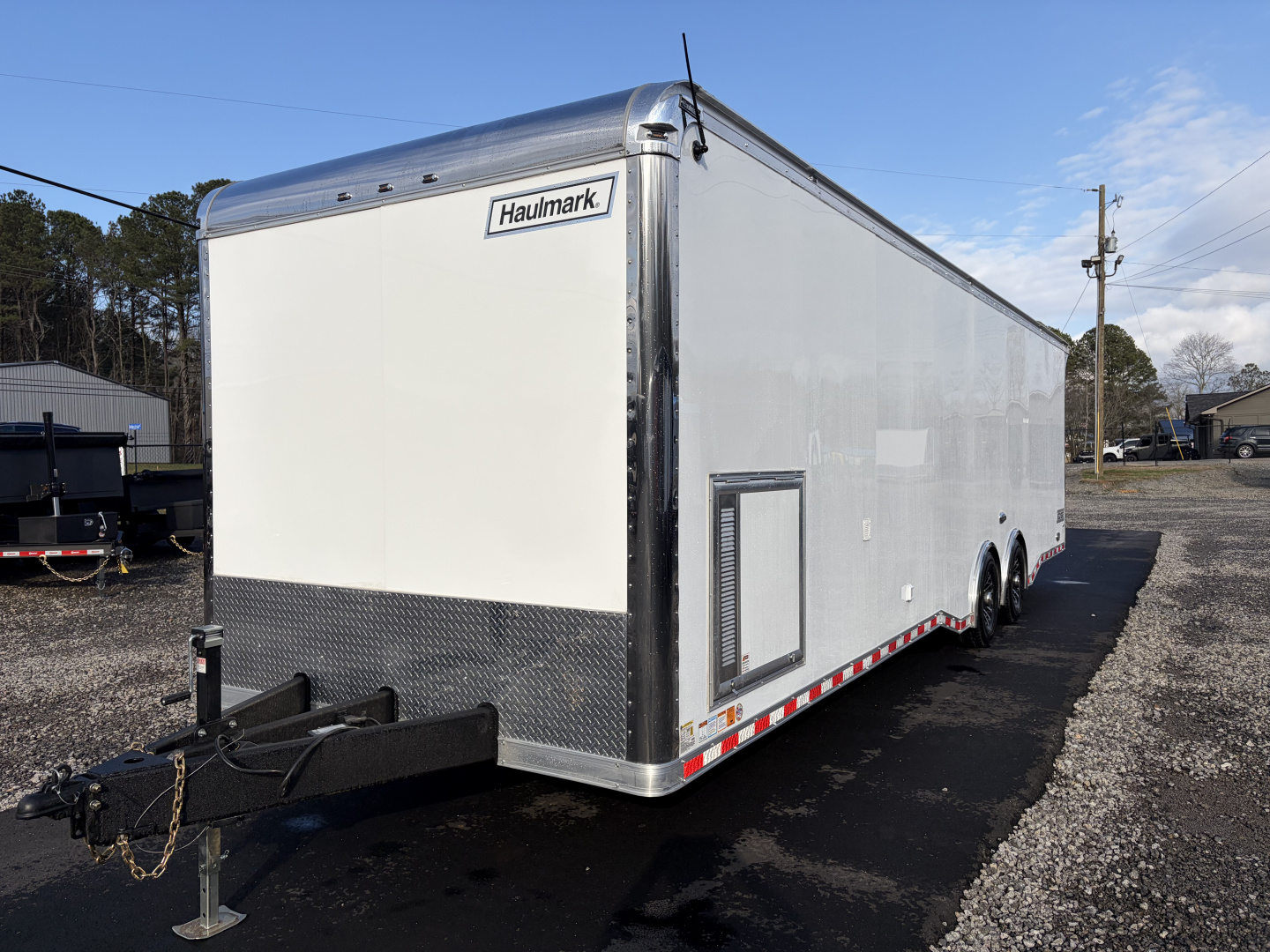 New 2026 Haulmark EDGE 32 Race Trailer With Turbo II Package, Polycor, Insulated