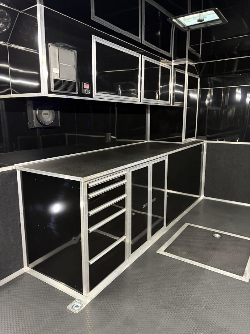 New 2026 Haulmark EDGE 32 Race Trailer With Turbo II Package, Polycor, Insulated