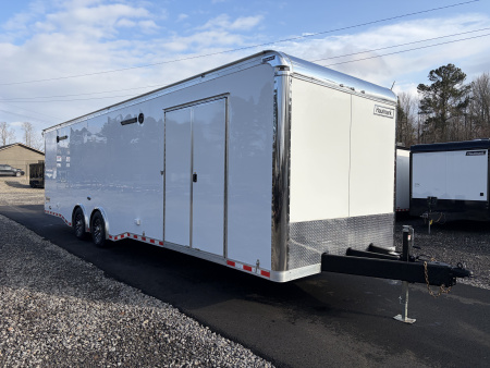 New 2026 Haulmark EDGE 32 Race Trailer With Turbo II Package, Polycor, Insulated