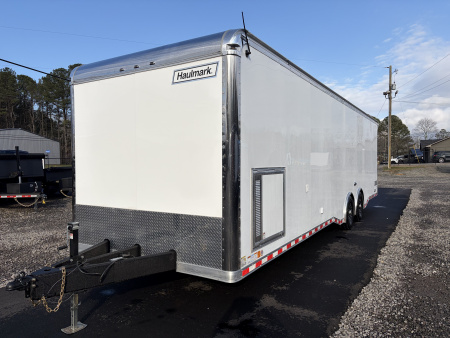 New 2026 Haulmark EDGE 32 Race Trailer With Turbo II Package, Polycor, Insulated