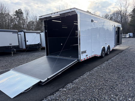 New 2026 Haulmark EDGE 32 Race Trailer With Turbo II Package, Polycor, Insulated