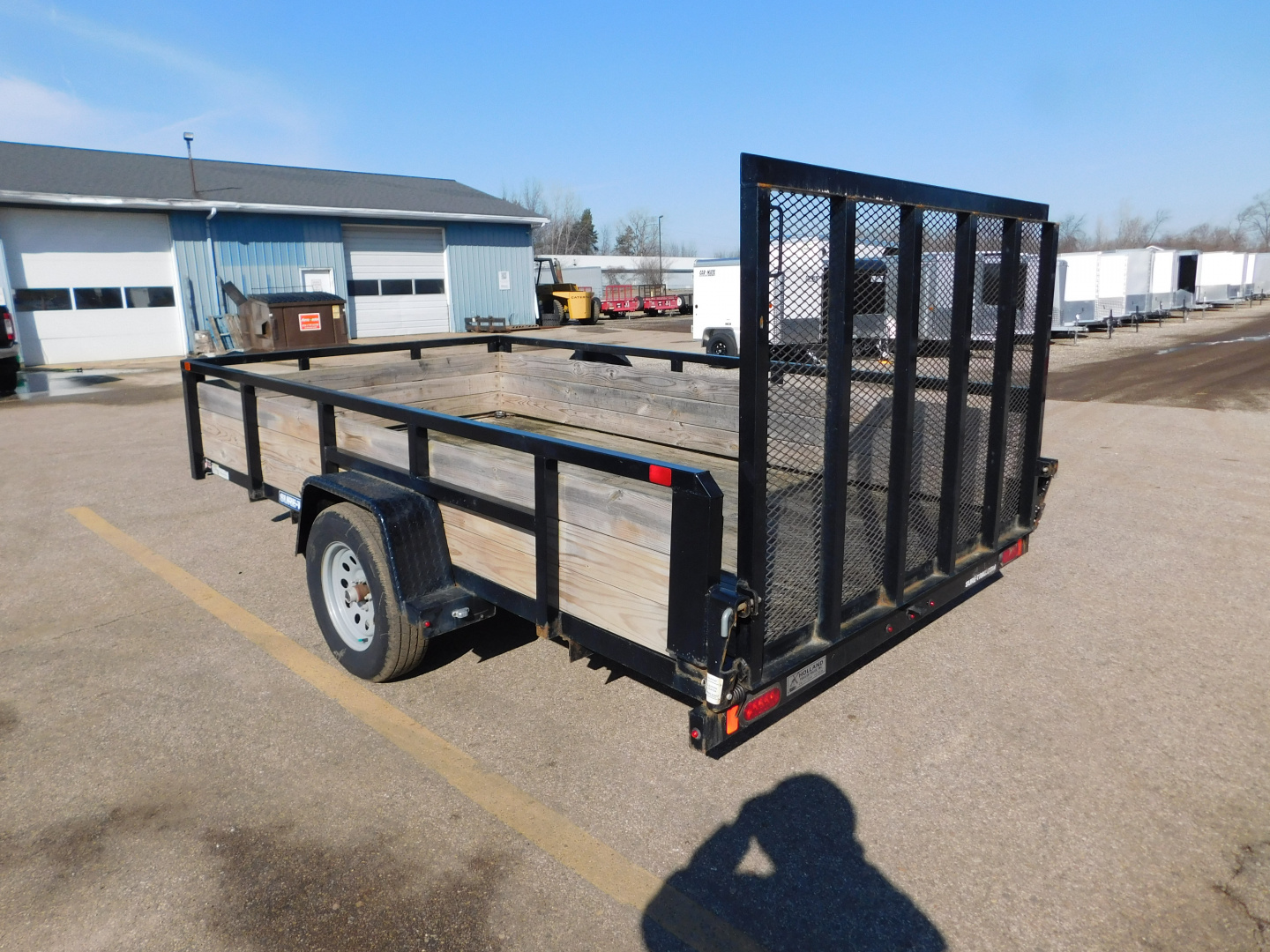 New 2021 Sure-Trac ST8212HST-B-030 Utility Trailer