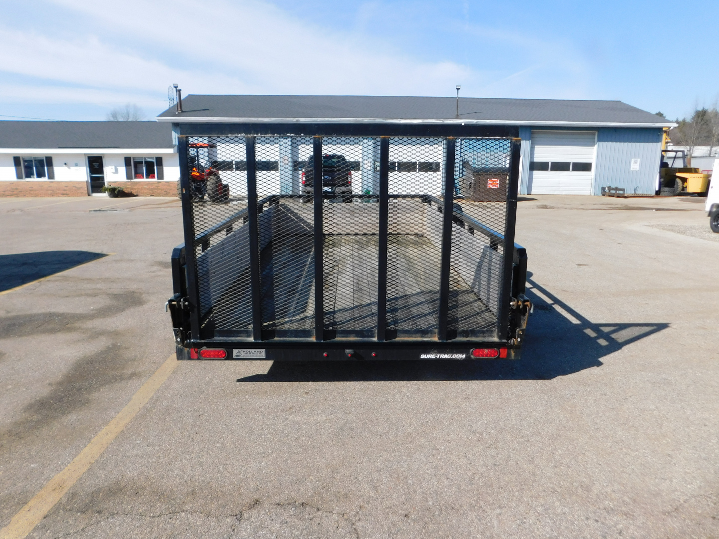 New 2021 Sure-Trac ST8212HST-B-030 Utility Trailer