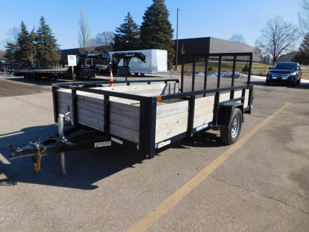 New 2021 Sure-Trac ST8212HST-B-030 Utility Trailer