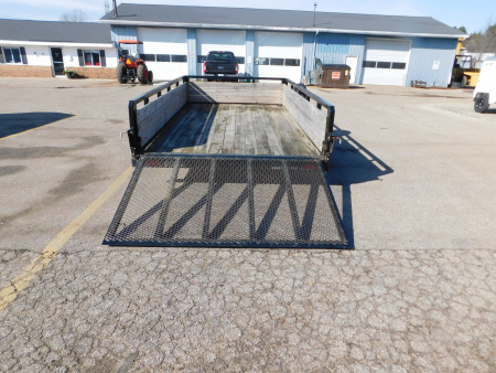 New 2021 Sure-Trac ST8212HST-B-030 Utility Trailer