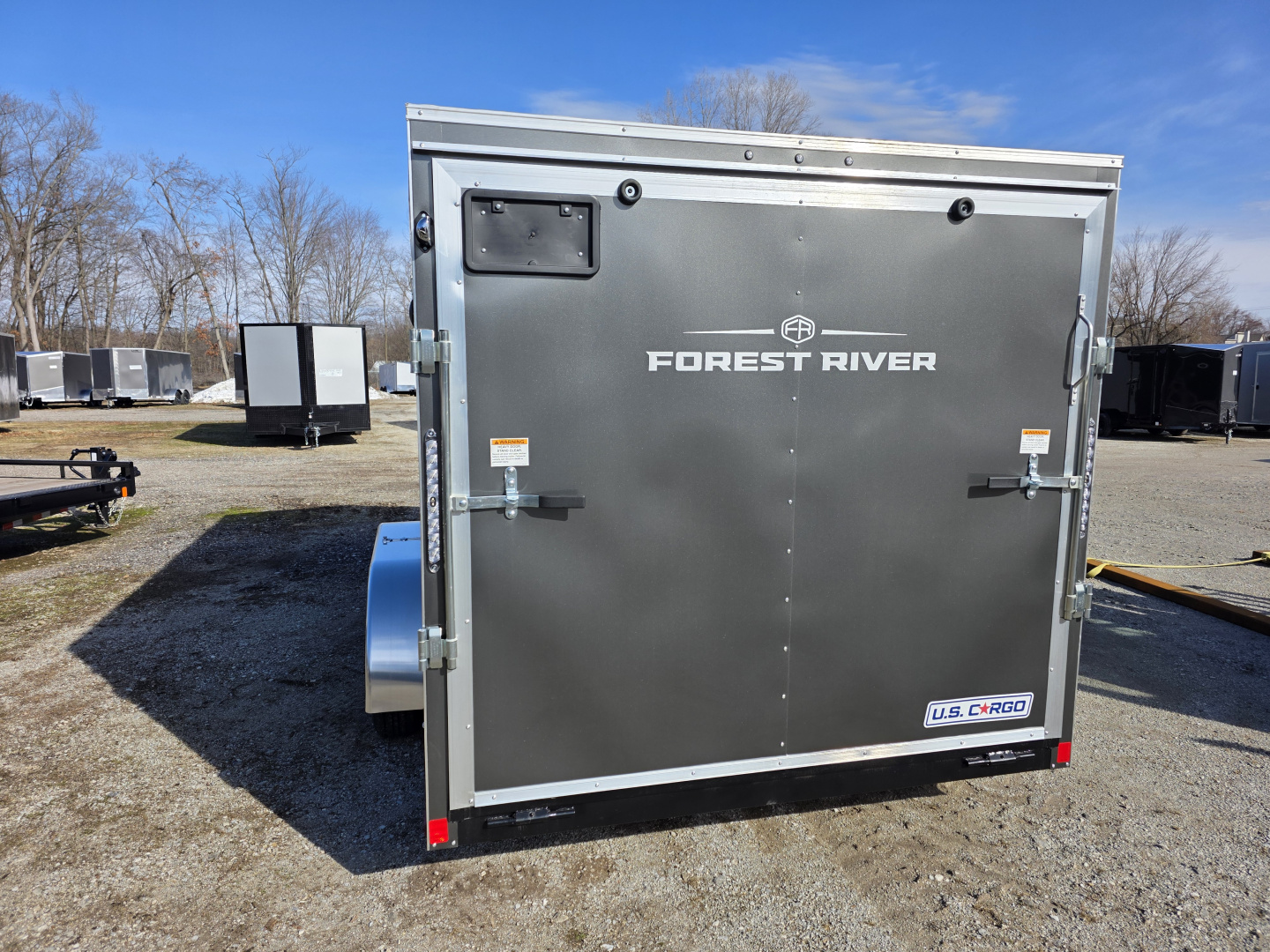 New 2026 US Cargo 7X16 TANDEM AXLE 6' TALL RAMP DOOR DRINGS Cargo / Enclosed Trailer