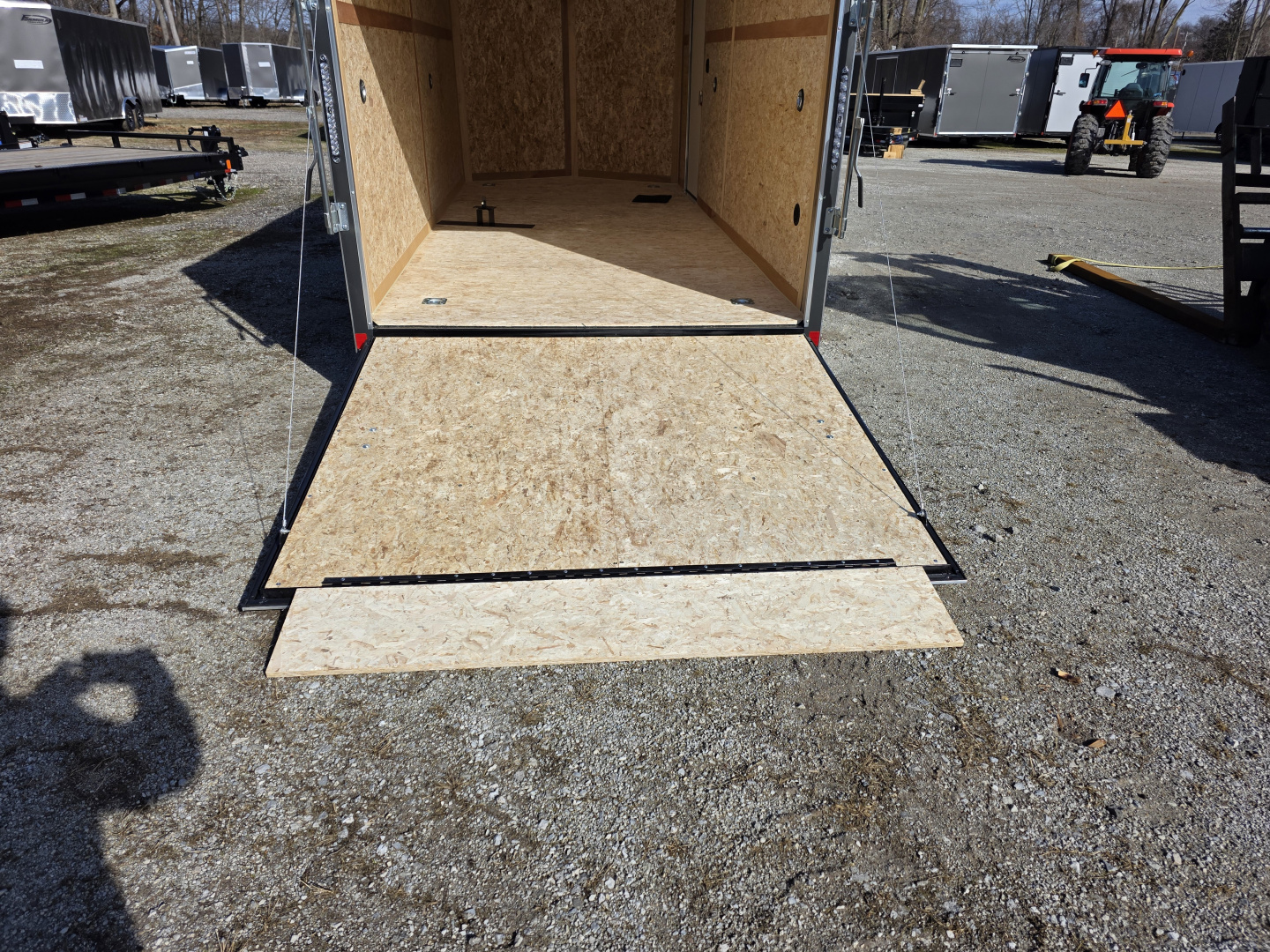 New 2026 US Cargo 7X16 TANDEM AXLE 6' TALL RAMP DOOR DRINGS Cargo / Enclosed Trailer