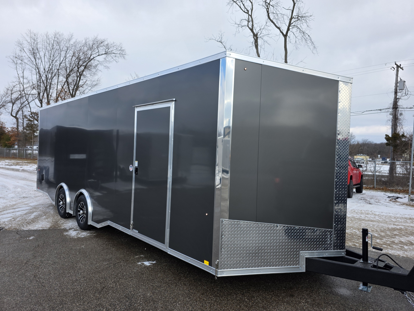 New 2026 Formula Trailers 8.5x24 CAR HAULER WITH ESCAPE DOOR 10K TORSION AXLE 7' INSIDE SXS UTV GOLF CART Cargo / Enclosed Trailer