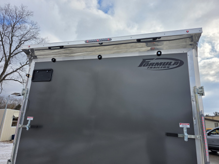 New 2026 Formula Trailers 8.5x24 CAR HAULER WITH ESCAPE DOOR 10K TORSION AXLE 7' INSIDE SXS UTV GOLF CART Cargo / Enclosed Trailer