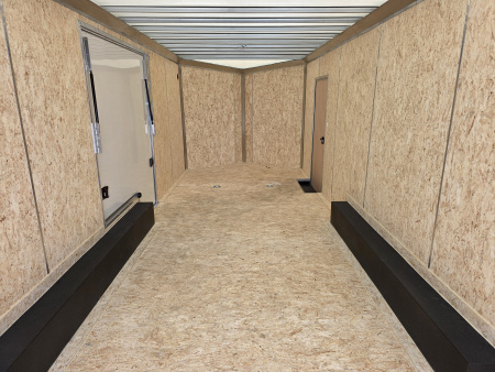 New 2026 Formula Trailers 8.5x24 CAR HAULER WITH ESCAPE DOOR 10K TORSION AXLE 7' INSIDE SXS UTV GOLF CART Cargo / Enclosed Trailer