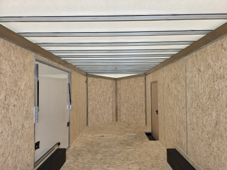 New 2026 Formula Trailers 8.5x24 CAR HAULER WITH ESCAPE DOOR 10K TORSION AXLE 7' INSIDE SXS UTV GOLF CART Cargo / Enclosed Trailer