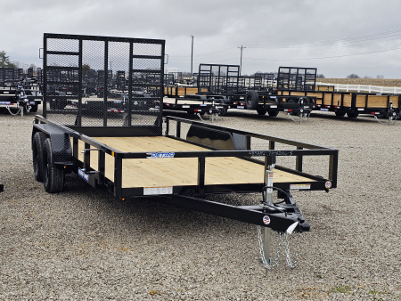 New 2026 Sure-Trac 7 x 16 7K Tube Top Utility Trailer