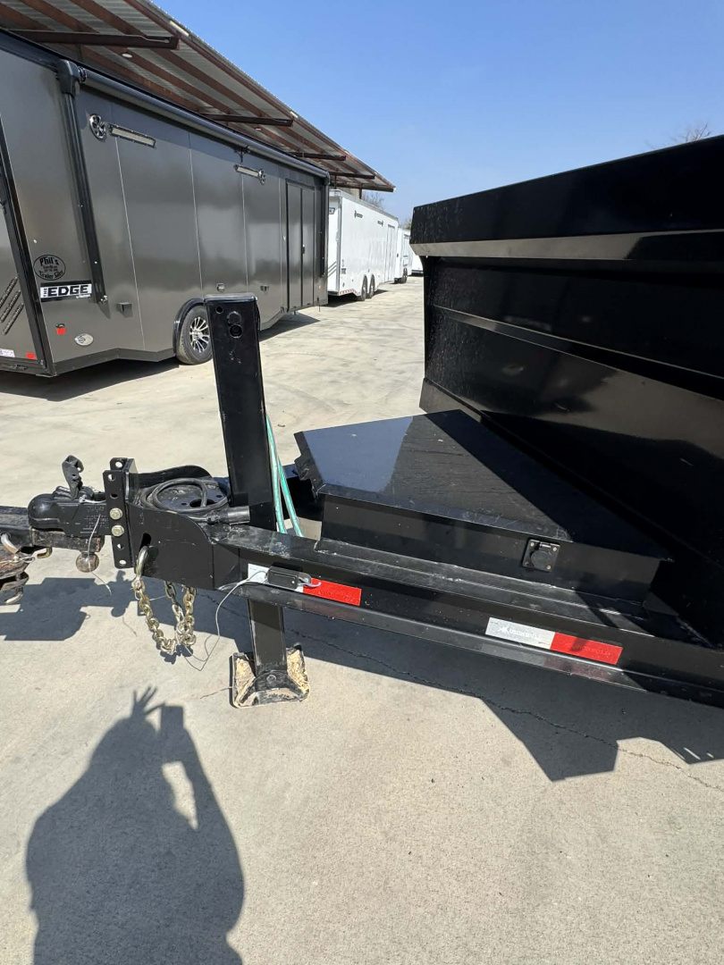 Used USED 2025 Iron Bull 83X16 Dump Trailer HYDRAULIC JACK