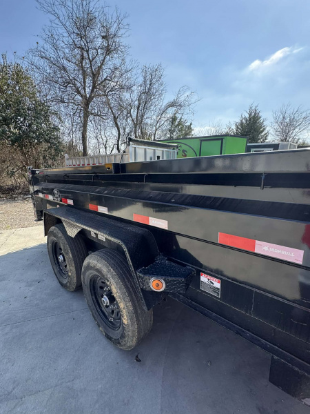 Used USED 2025 Iron Bull 83X16 Dump Trailer HYDRAULIC JACK