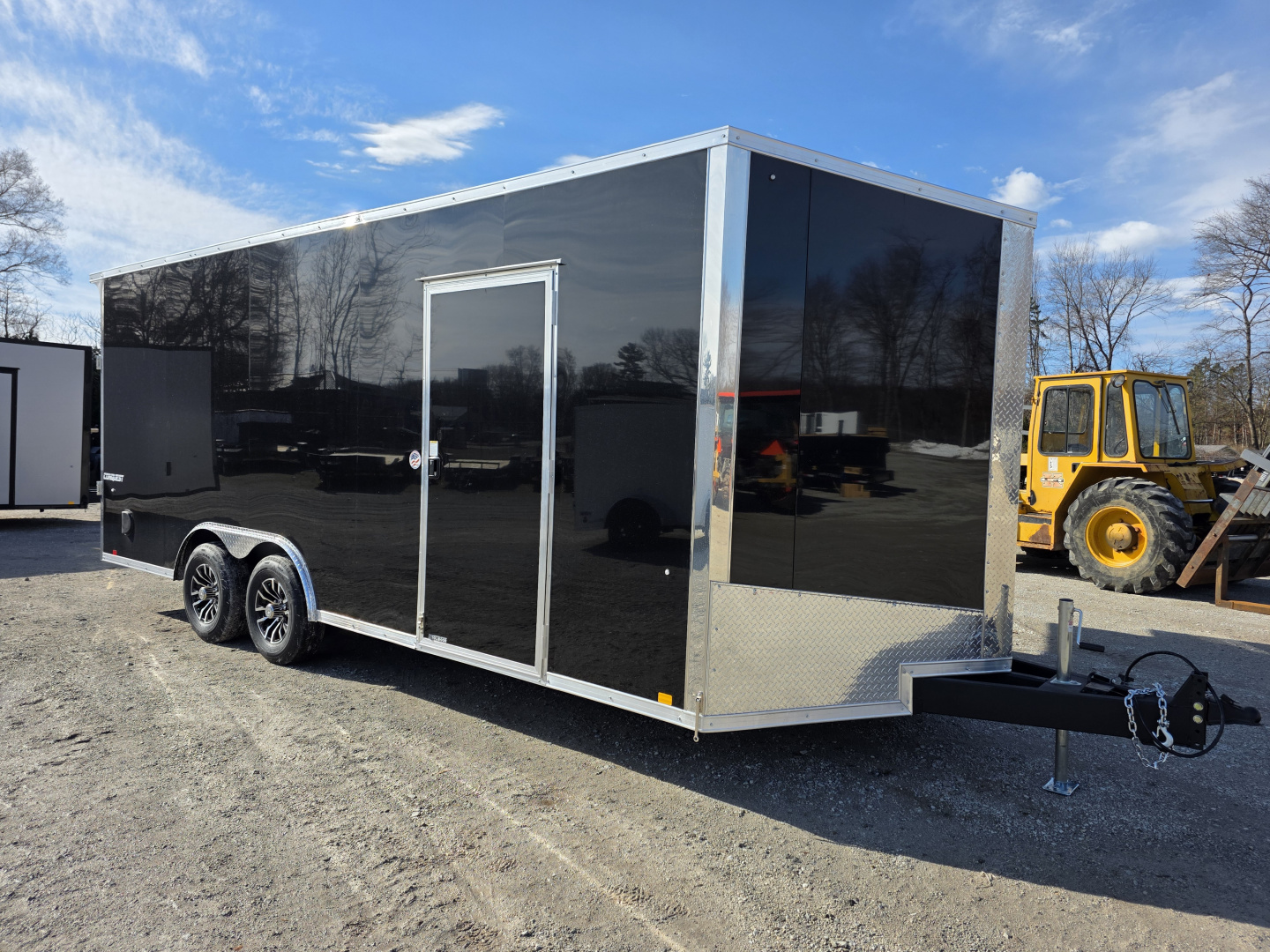 New 2026 Formula Trailers 8.5x20 CAR HAULER WITH ESCAPE DOOR 10K GVWR 7' INSIDE SXS UTV GOLF CART Cargo / Enclosed Trailer