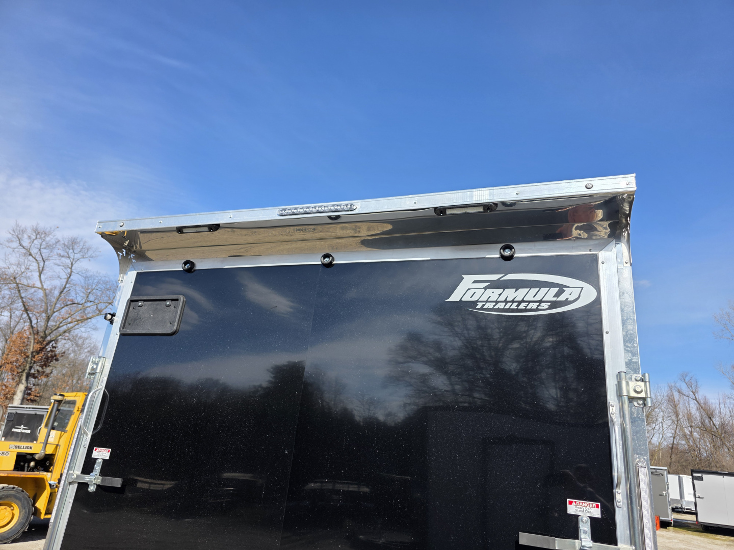 New 2026 Formula Trailers 8.5x20 CAR HAULER WITH ESCAPE DOOR 10K GVWR 7' INSIDE SXS UTV GOLF CART Cargo / Enclosed Trailer