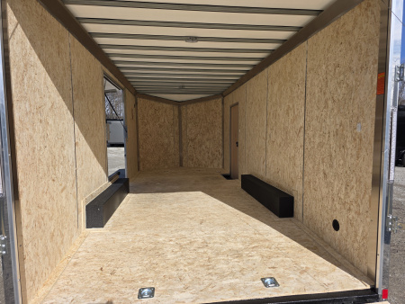 New 2026 Formula Trailers 8.5x20 CAR HAULER WITH ESCAPE DOOR 10K GVWR 7' INSIDE SXS UTV GOLF CART Cargo / Enclosed Trailer