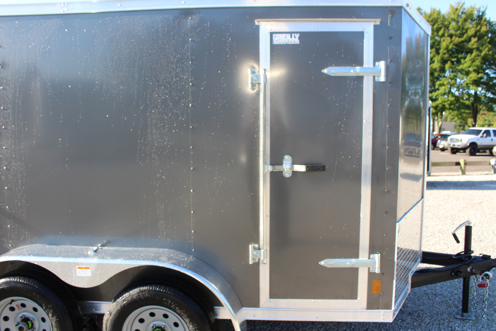 New 2026 Darkhorse Cargo DHW 6' x 10' Enclosed Trailer - REAR RAMP DOOR- 6' Interior Height - 7000# GVW