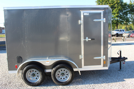 New 2026 Darkhorse Cargo DHW 6' x 10' Enclosed Trailer - REAR RAMP DOOR- 6' Interior Height - 7000# GVW