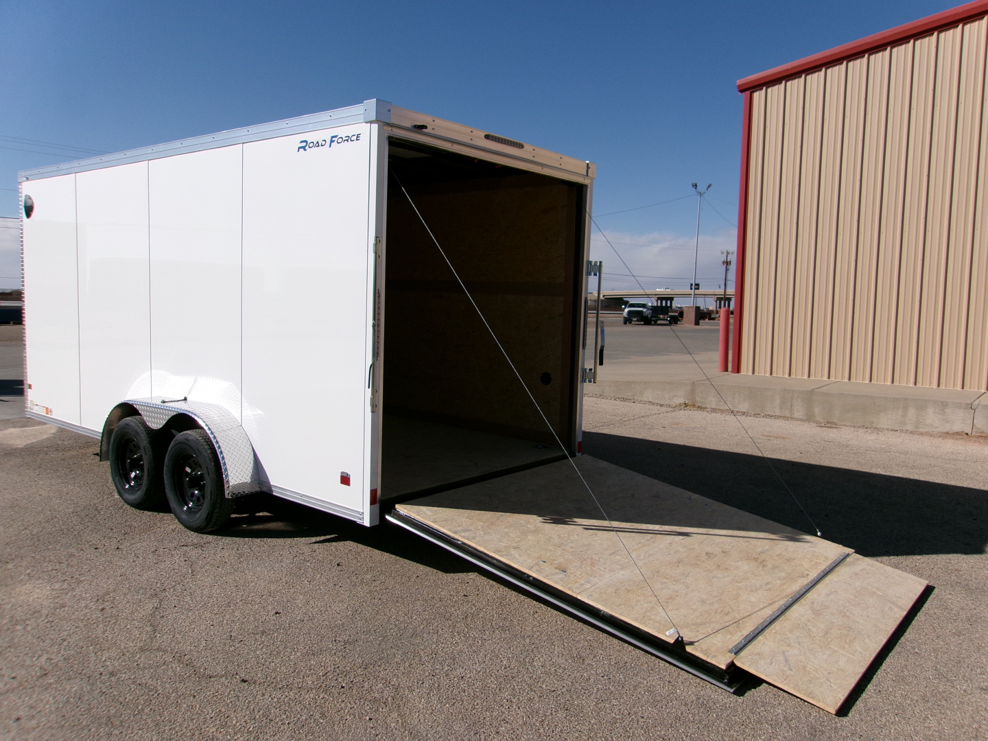 New 2026 Wells Cargo 7x16x7 Road Force Cargo w/ Ramp & Screwless ACP Panels
