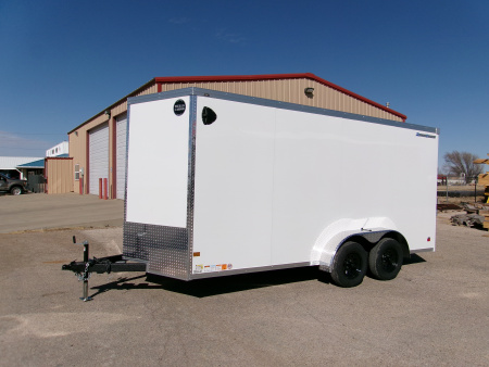 New 2026 Wells Cargo 7x16x7 Road Force Cargo w/ Ramp & Screwless ACP Panels