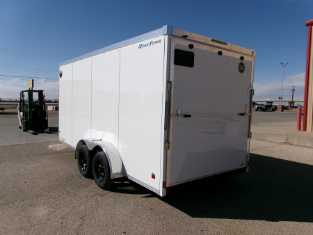 New 2026 Wells Cargo 7x16x7 Road Force Cargo w/ Ramp & Screwless ACP Panels