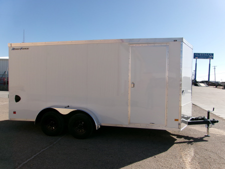 New 2026 Wells Cargo 7x16x7 Road Force Cargo w/ Ramp & Screwless ACP Panels